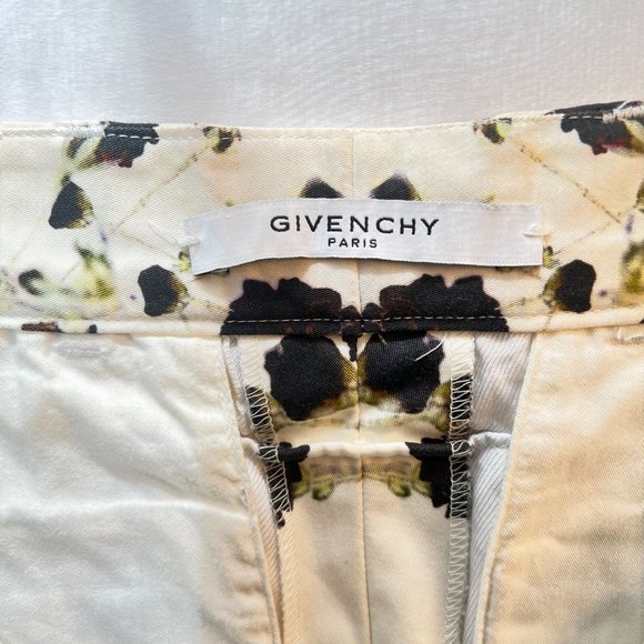 GIVENCHY RARE  S/S 2015  RUNWAY BABY’S BREATH FLORAL PRINT SHORTS - Picture 5 of 7